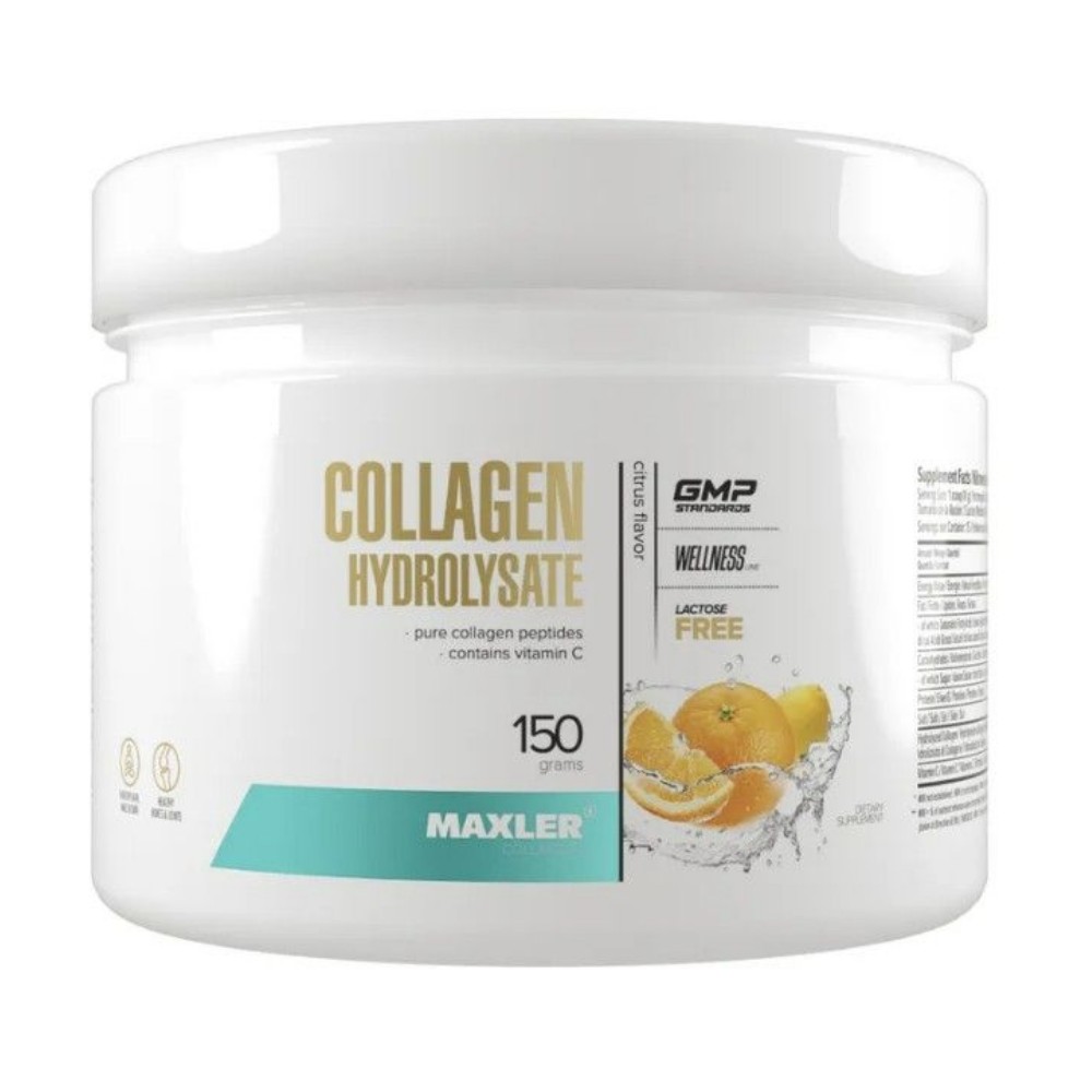 Средство для сустава и связок Maxler Collagen Hydrolysate 150 g Цитрус
